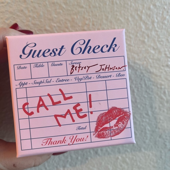 Betsey Johnson Glittering Red Bow Earrings Valentines Day Christmas - Picture 2 of 2